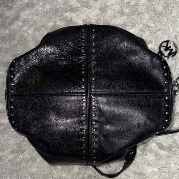 Michael Kors Black Studded purse w/matching wallet vintage MK. Comes w/dust bag - Picture 14 of 16